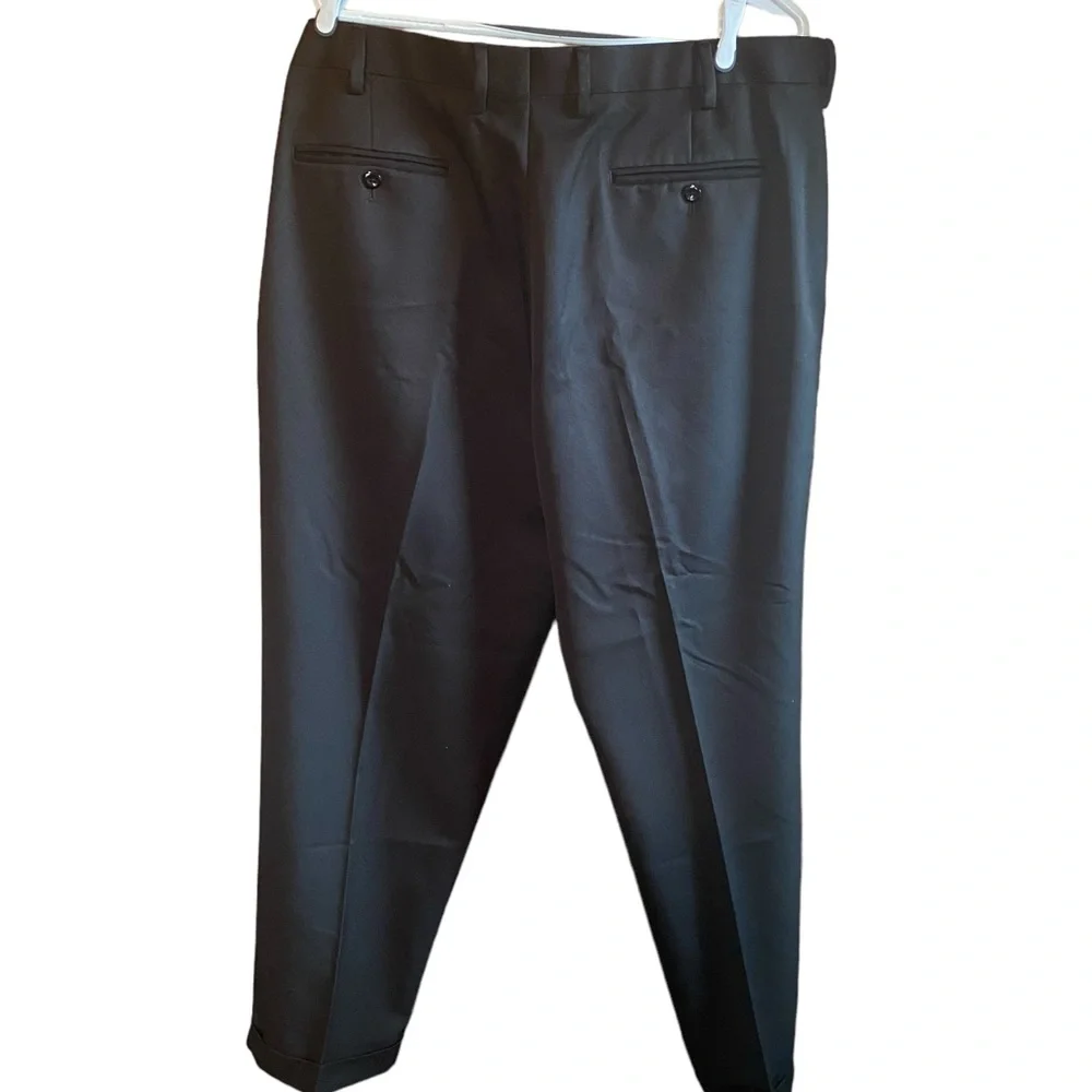 Men’s Black “Saddlebred” Slacks -Size 40W x‎ 29L